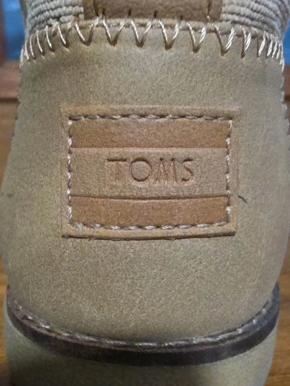 Toms Women's Chukka Boots in Tan Canvas, W 8.5